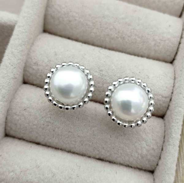 Aro Plata925 Perla Rio Canasta