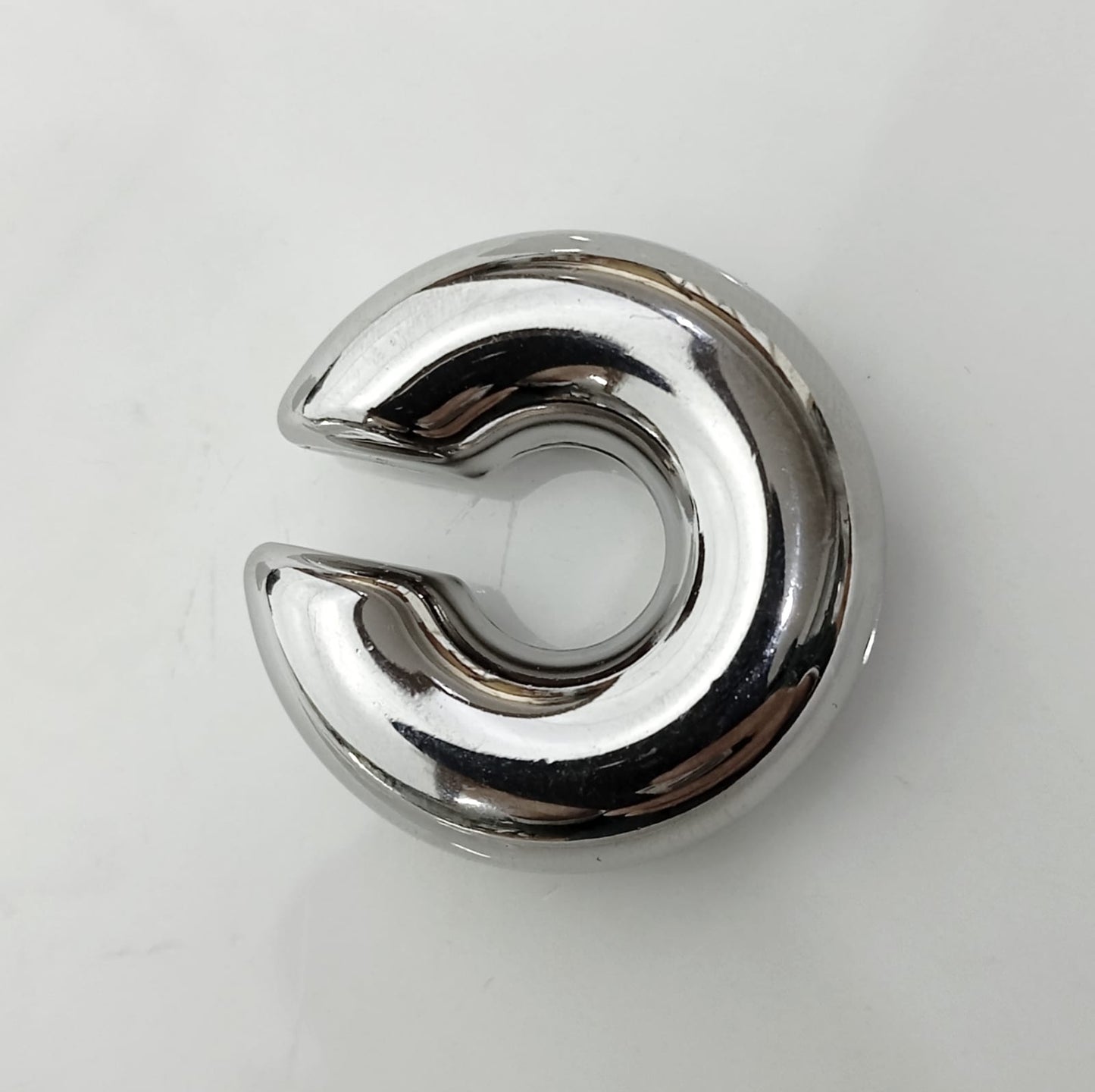 Era Cuff Plateado Gigante Liso