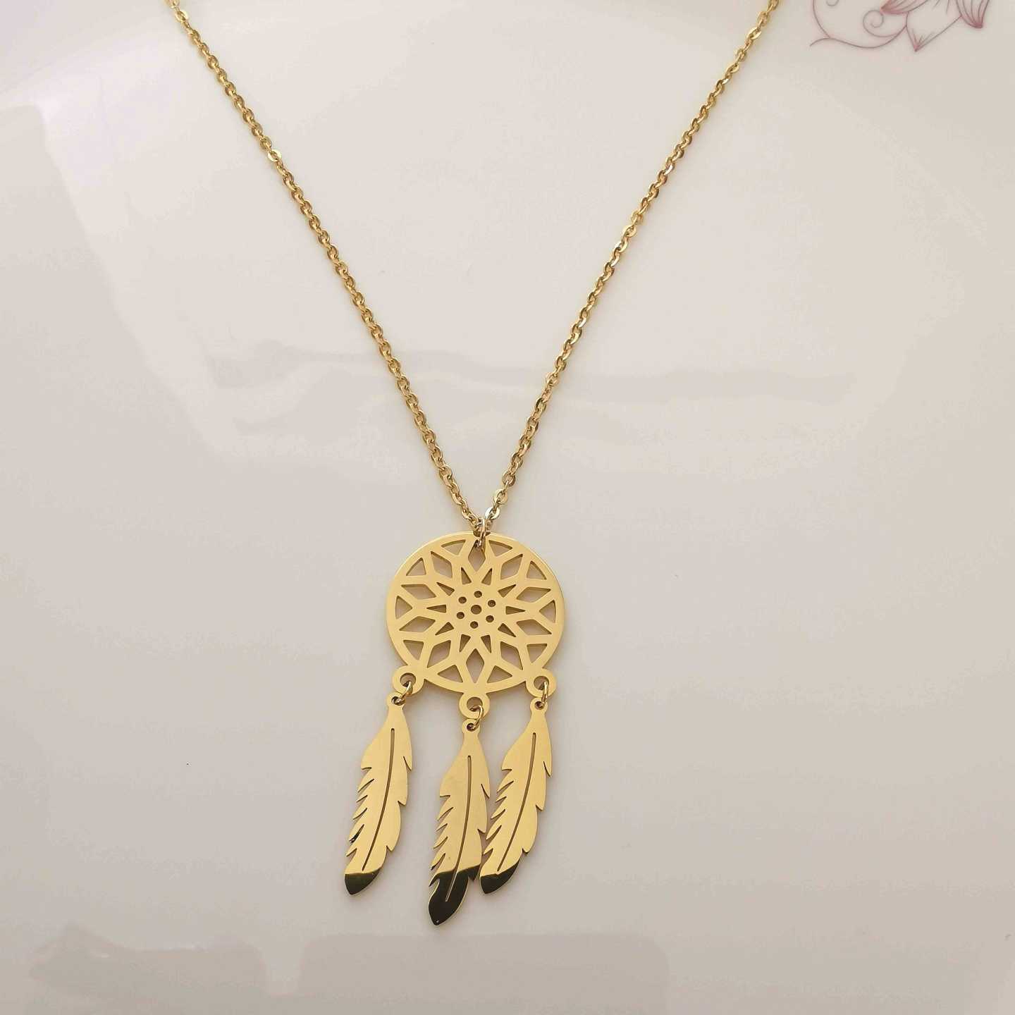 Collar Dorado Atrapa sueño 70cm