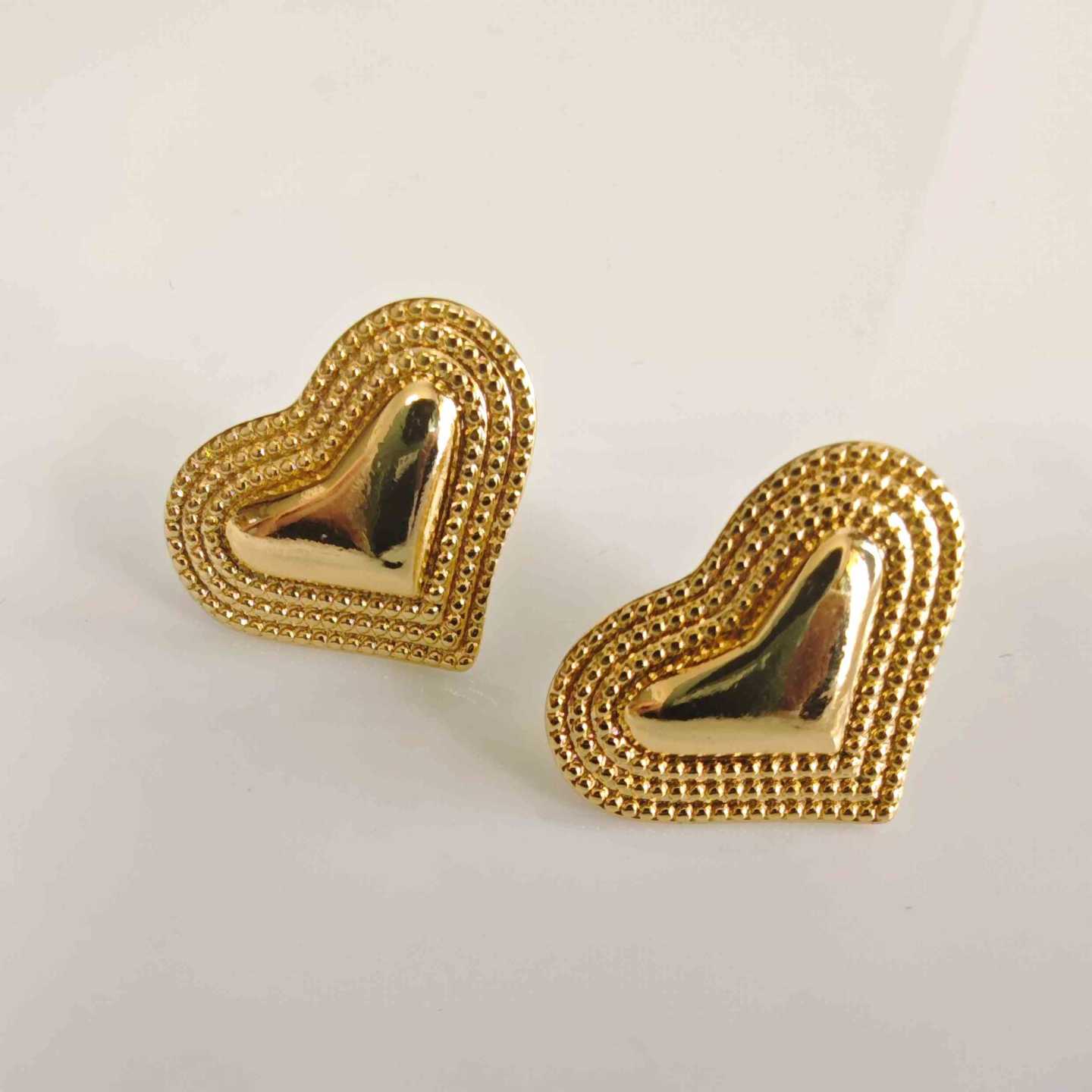 Aro Bañada Oro Corazon 23x18m