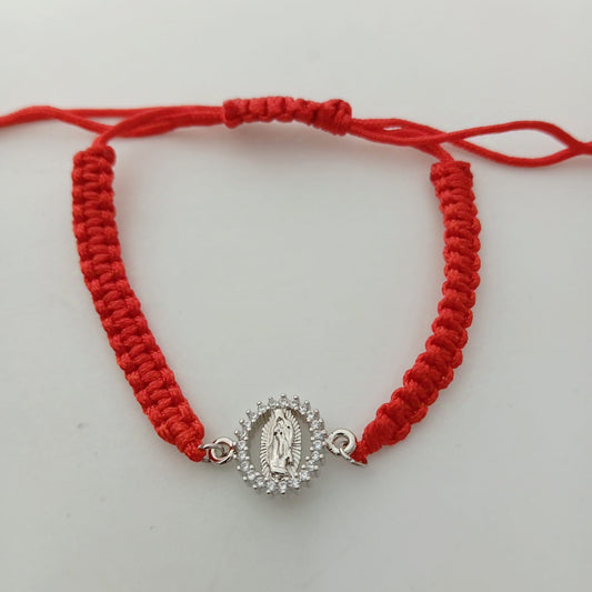 Pulsera Hilo Rojo Virgen Circones