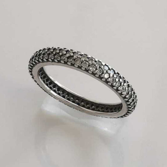 Anillo Plata 2 Corridas Circones Entero 