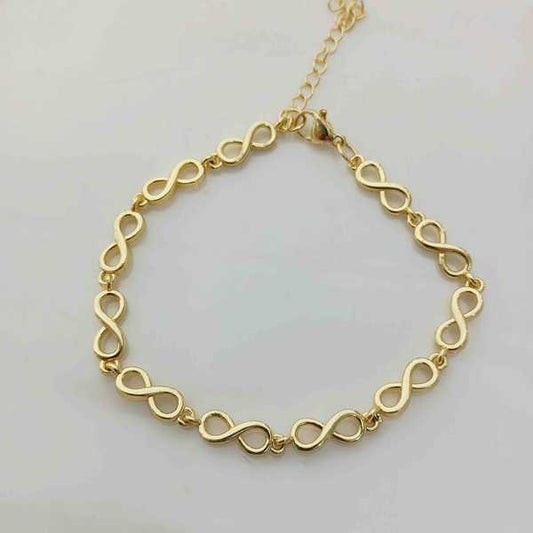 Pulsera Bañado Oro 18K Infinido