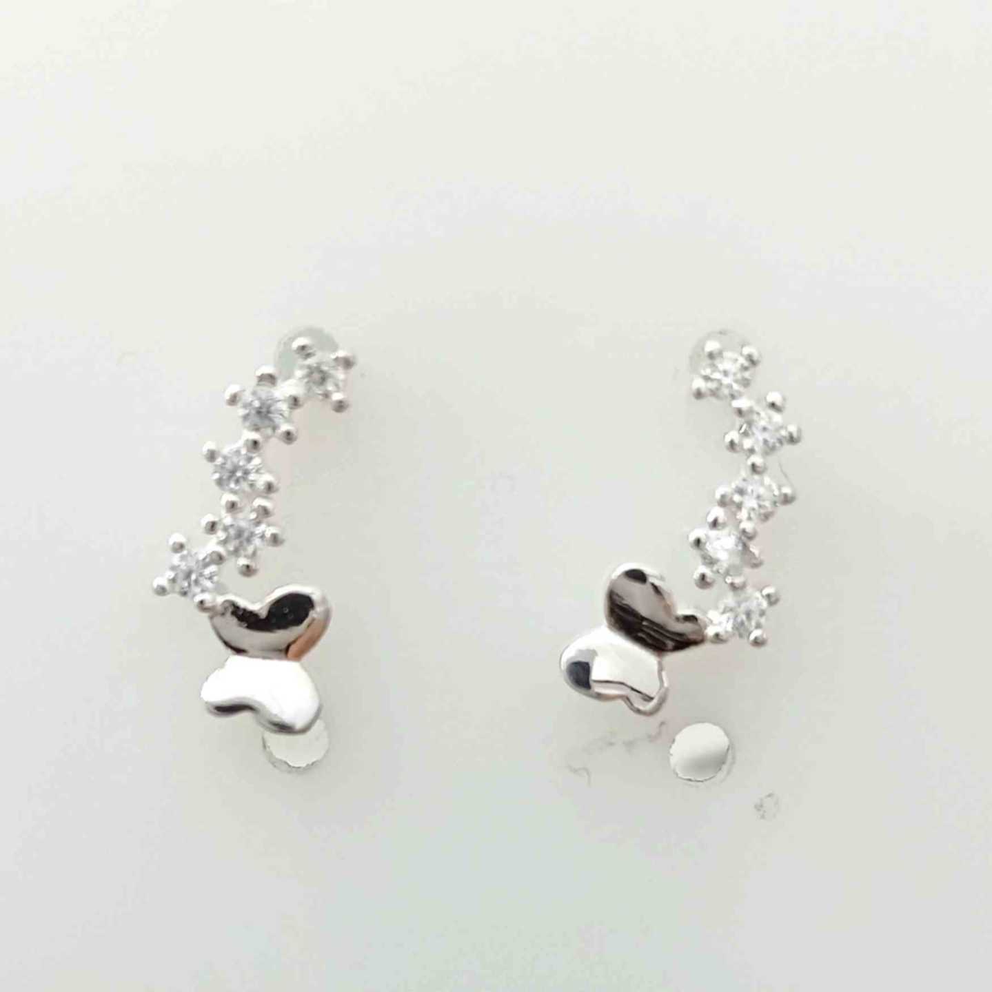 Aro Plata925 Mariposa en Circones Linea