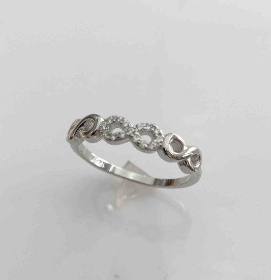 Anillo Plata Infinito Circones