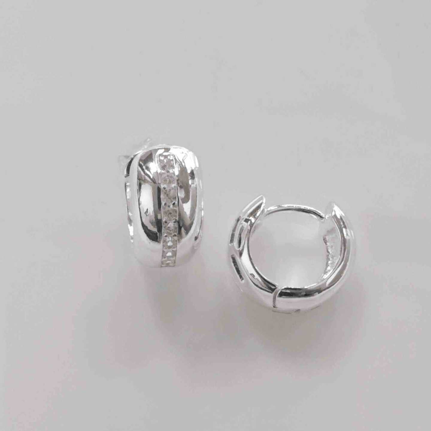 Aro Argolla Bañado en Oro 18k y Bañado En Plata Circones 13x7cm
