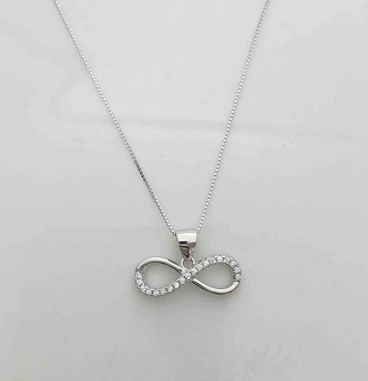 Collar Plata925 Infinito Circones
