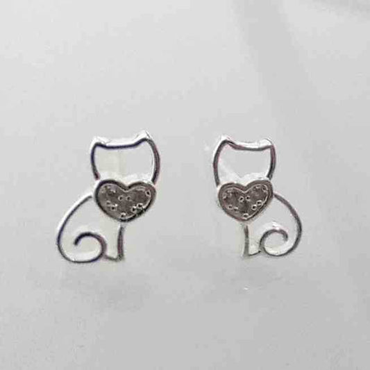 Aro Plata925 Gato Circones Hueco