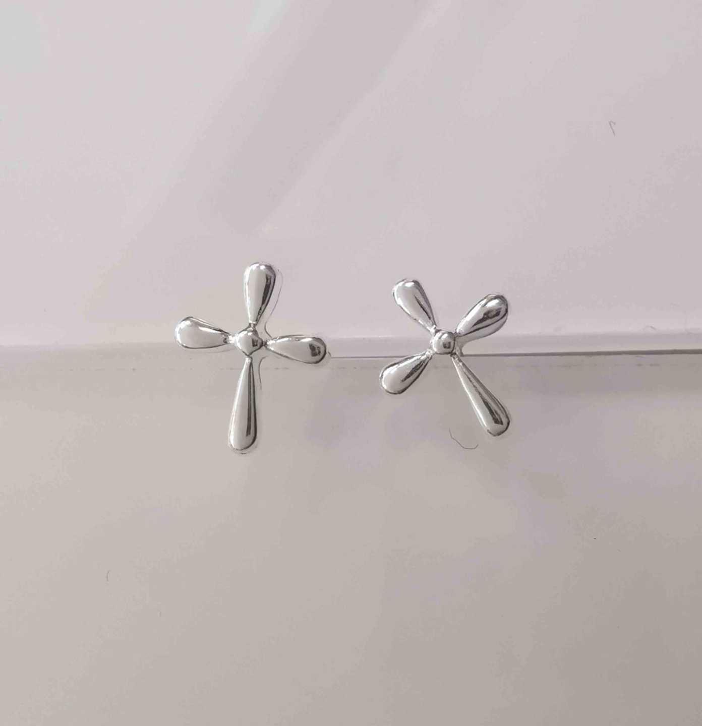 Aro Plata925 Cruz Liso