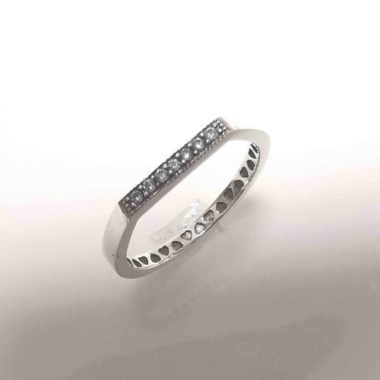 Anillo Plata925 Circones Cintillo Chico