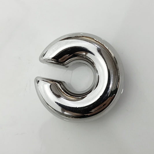 Era Cuff Plateado Gigante Liso