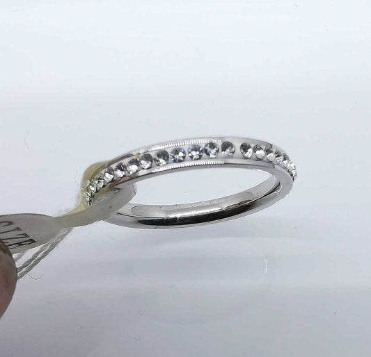 Anillo Acro Plateado Cintillo Simple Circones 