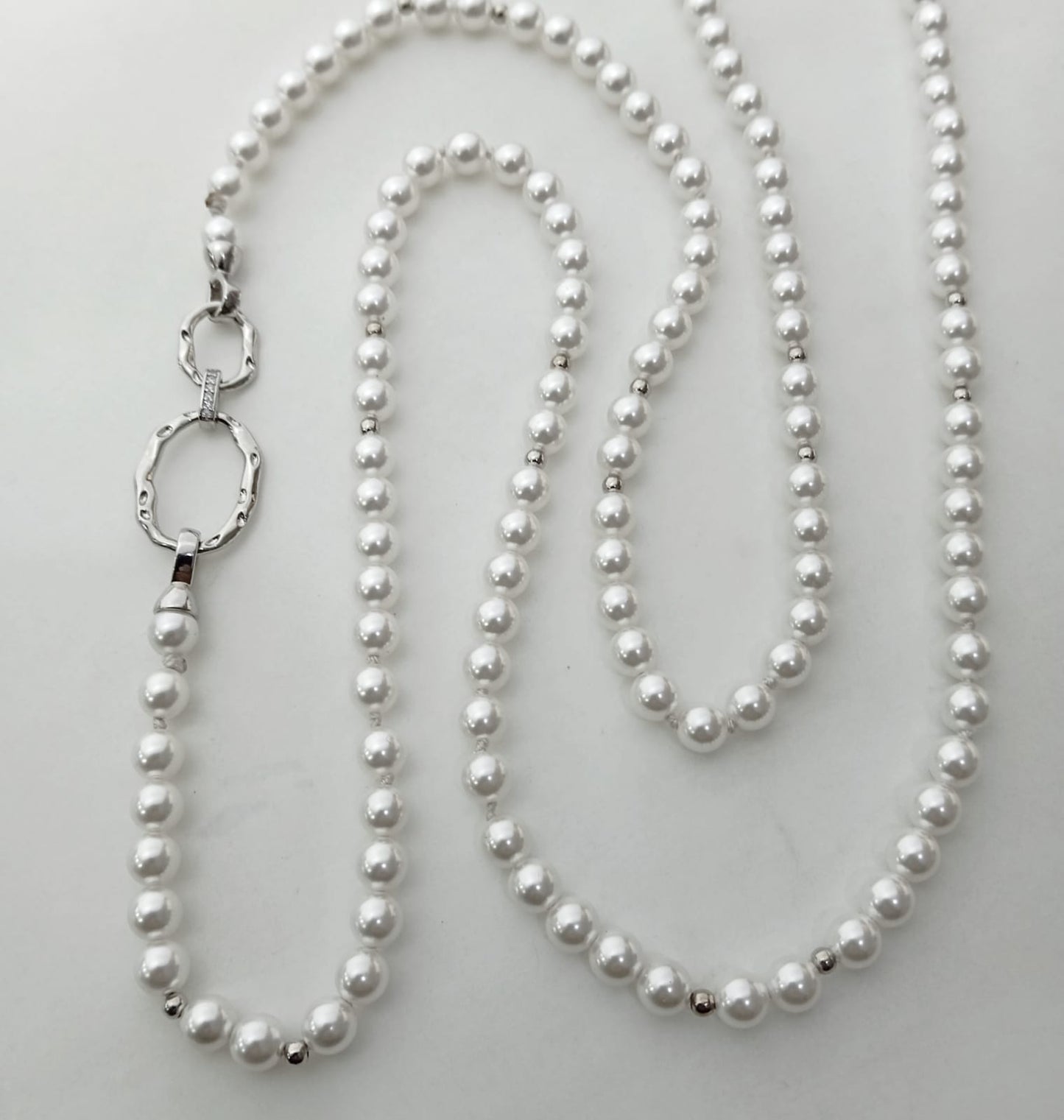 Collar Larga Perla Mallorca Chiches Especial