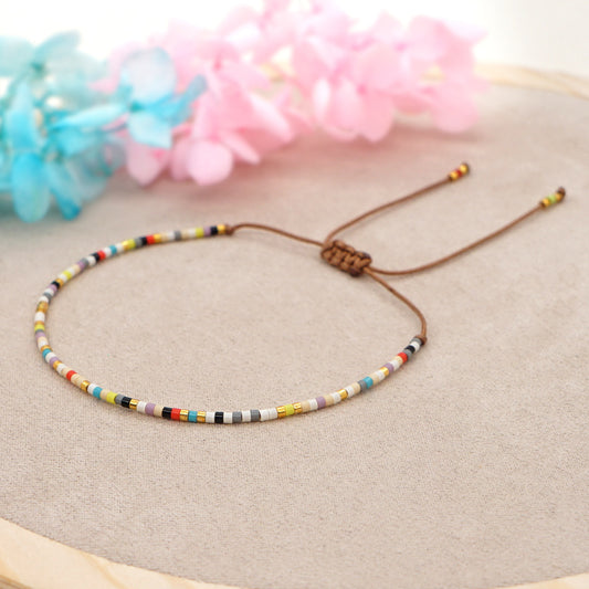 Pulsera Mostacilla Miyuki Colores