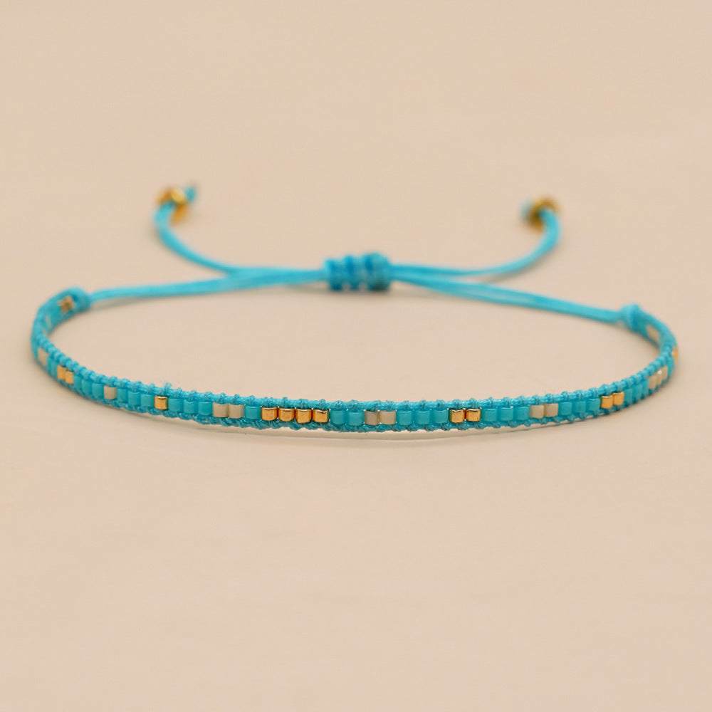 Pulsera Miyuki Hilo Celesde