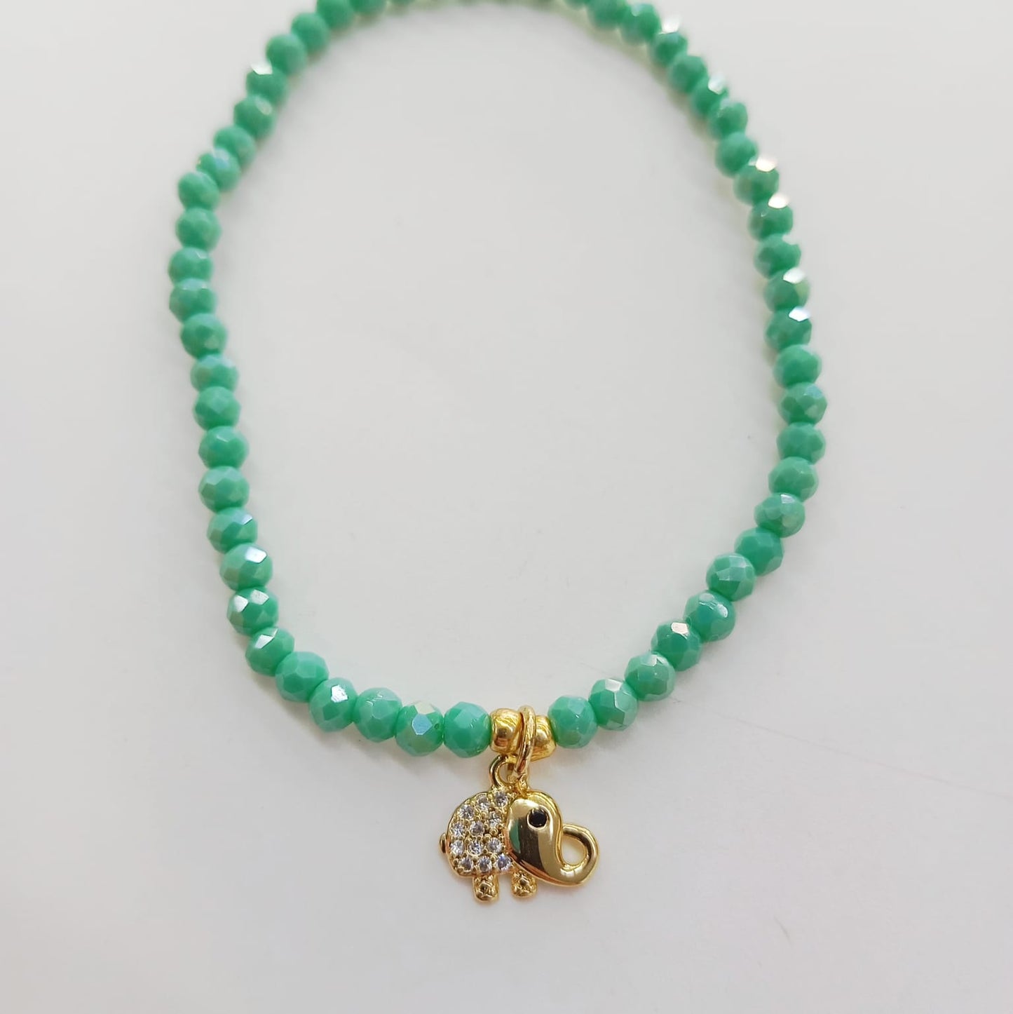 Pulsera Cristales Colgante Dijes Varios