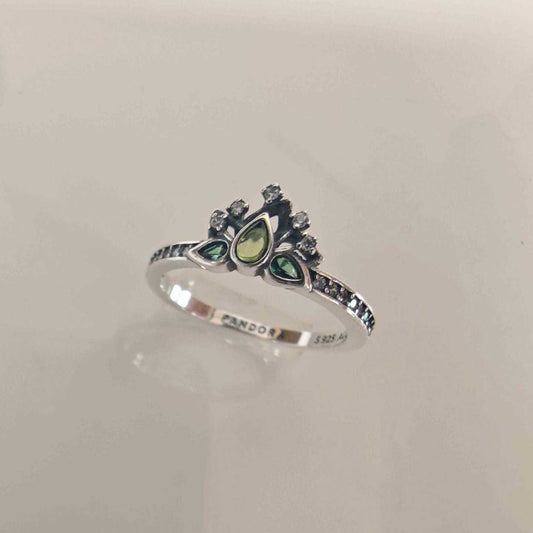 Anillo Plata925 Medio Sintillo Flor de Lodo Circones Colores