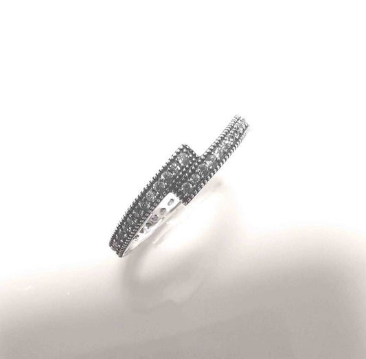 Anillo Plata Dos Circones En Linea