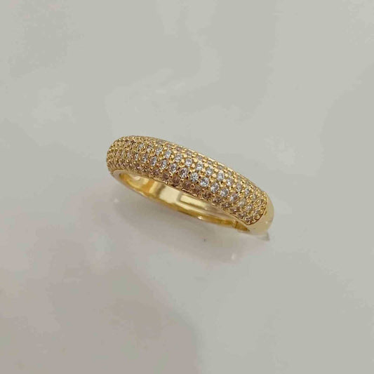 Anillo Bañado en Oro Circones Ajustable