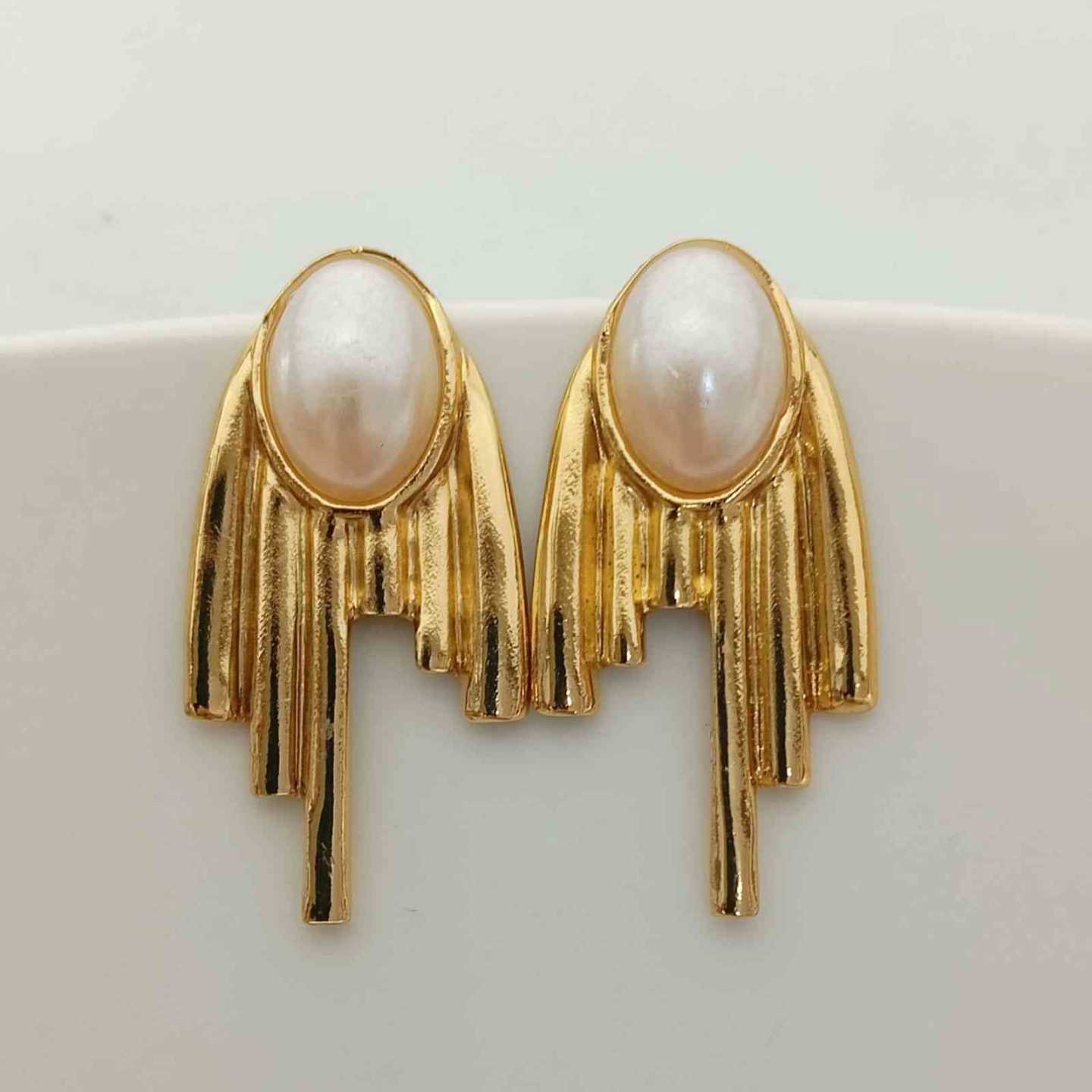 Aro Dorado Perla y 6 Palo Juntos 