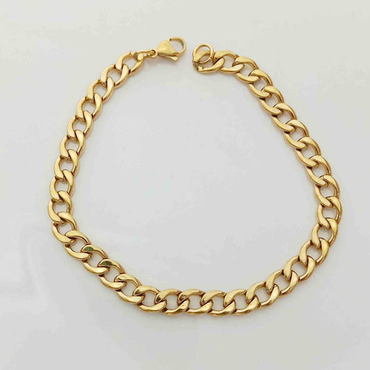 Pulsera Dorada y Plateada Cartier NK 1:1 6mm