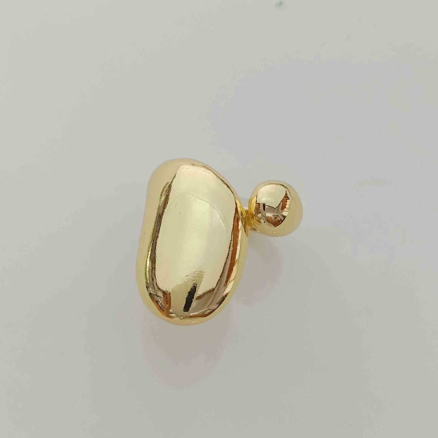 Anillo Bañado En Oro 18k Palos de Golf Ajustable
