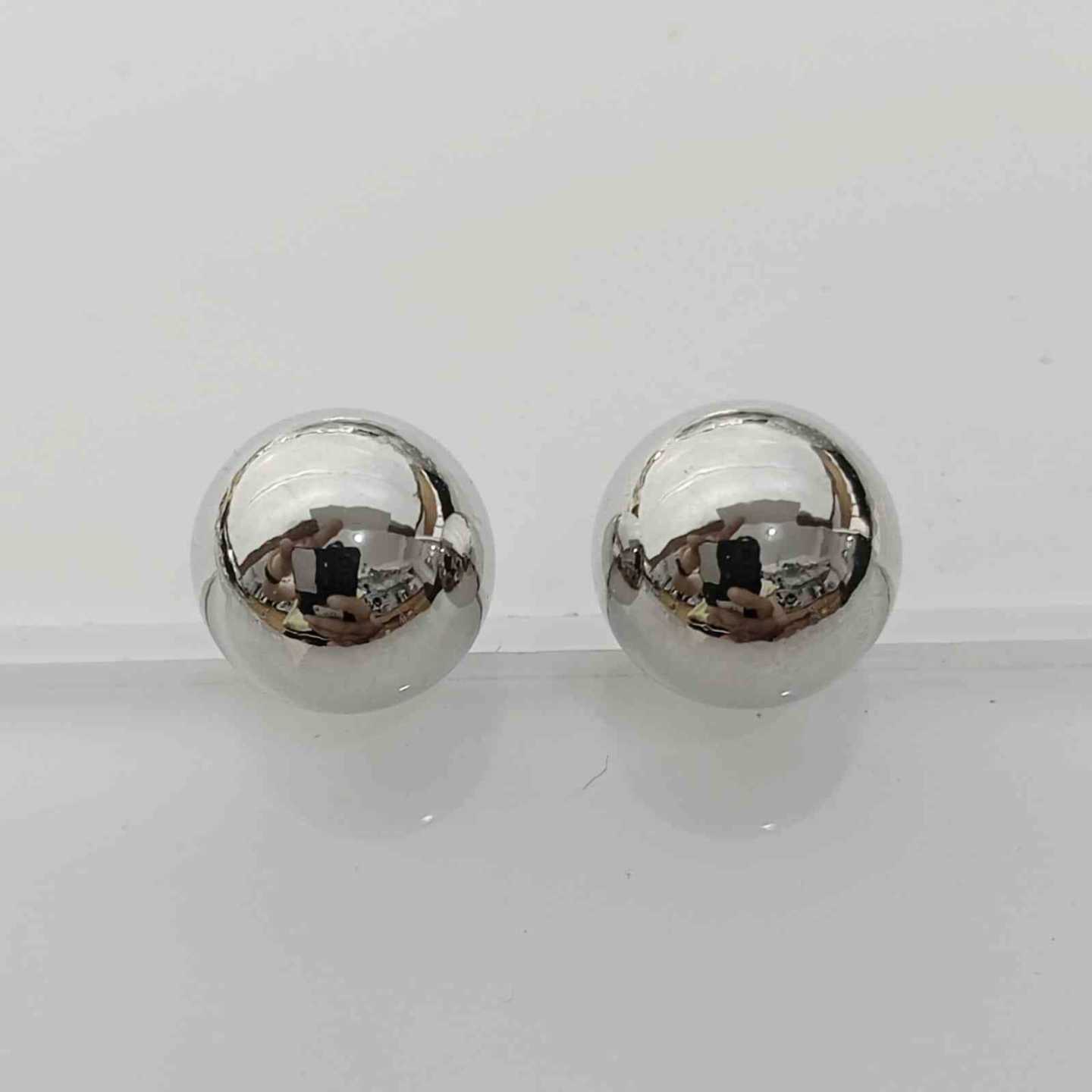 Aro Bañado en Plata Pelota Lisa